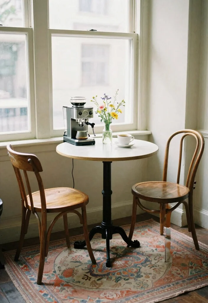 18 Vintage Coffee Bar Ideas With Charming Retro Vibes 3 18 Vintage Coffee Bar Ideas With Charming Retro Vibes - 3. Cozy Coffee Nook 1